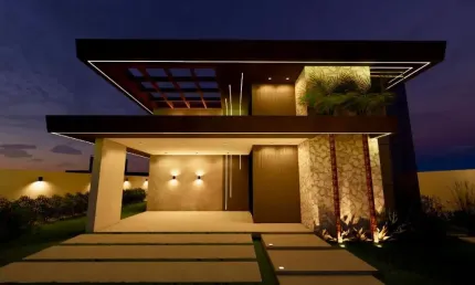 Casa térrea no Cond. Alphaville - lado Pium, três suítes - 254 m2 - R$1.750.000,00 - EM CONSTRUÇÃO -  whatsapp:84 9.9145.9638