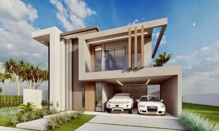 Cond. Sunset Boulevard, casa duplex com cinco suítes - 257 m2 - R$2.000.000,00 - EM CONSTRUÇÃO -  whatsapp:84 9.9145.9638
