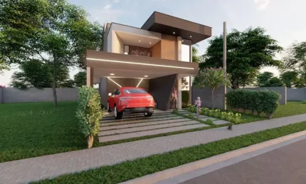 Cond. Ecoville II, casa duplex com três quartos - 150 m2 - R$720.000,00 - whatsapp:84 9.9145.9638