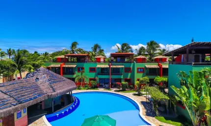 Pipa Chalé Brisas do Mar, apartamento triplex de 2 quartos com 108 m2 - R$650.000,00, porteira fechada - whatsapp:84 9.9145.9638