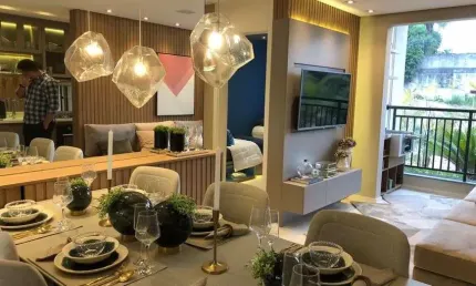 Apartamento para venda tem 55 metros quadrados com 2 quartos
