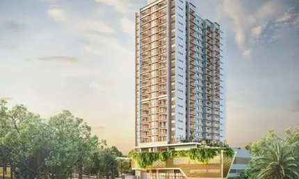 Apartamento para venda possui 82 metros quadrados com 2 quartos