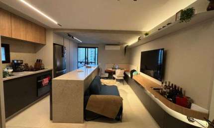 Imóvel para venda possui 60 metros quadrados com 2 quartos em Moema - São Paulo - SP