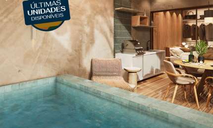 Flat com 1 quarto à venda na Avenida José Bezerra, 123, Praia de Tamandaré, Tamandaré