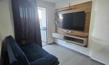 Apartamento mobiliado c/ 1 quarto na Praia de Tamandaré