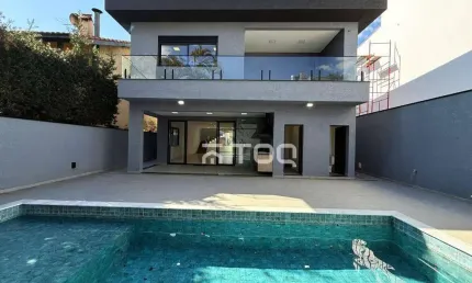 Casa com 4 dormitórios à venda, 330 m² por r$ 4.500.000,00 - alphaville 3  - santana de parnaíba/sp