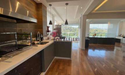 Penthouse com 5 dormitórios, 367 m² - venda por R$ 4.500.000,00 ou aluguel por R$ 28.600,00/mês - Edifício Penthouses - Santana de Parnaíba/SP