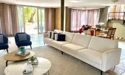 Casa Mobiliada com 4 dormitórios, 750 m² - venda por R$ 11.000.000 ou aluguel por R$ 45.000/mês - Tamboré 03 - Santana de Parnaíba/SP