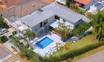 Casa com 4 dormitórios à venda, 460 m² por R$ 4.390.000,00 - Alphaville 6 - Santana de Parnaíba/SP