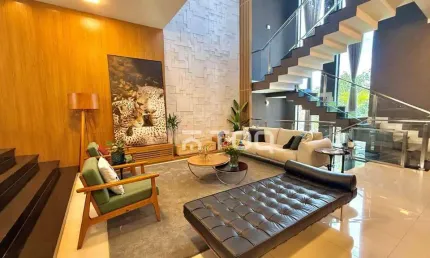 Casa com 4 dormitórios à venda, 533 m² por R$ 6.500.000 - Tamboré 10 - Santana de Parnaíba/SP