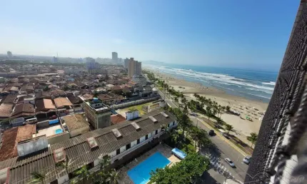 Apartamento para venda em praia grande, maracanã, 2 dormitórios, 1 suíte, 2 banheiros, 2 vagas