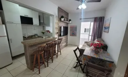 Apartamento para venda em praia grande, mirim, 1 dormitório, 1 banheiro, 1 vaga