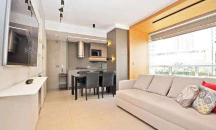 Oportunidade No Vila da Serra, 50 metros quadrados, mobiliado, excelente para investimento.