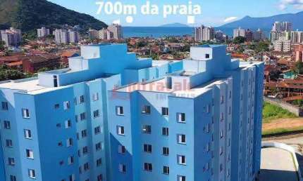 Apartamento com 2 dorms, Vila Balneário Santa Martha, Caraguatatuba - R$ 370 mil, Cod: 13600