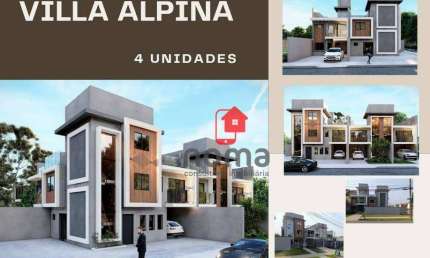 Sobrado com 3 dormitórios à venda, 140 m² por R$ 860.000,00 - Atuba - Curitiba/PR