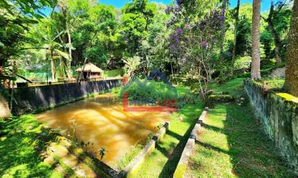 Chácara com lago e 3 quartos à venda, 350m² - Caceia - Mairiporã/SP