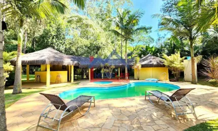 Cinco lagos - chácara em condomínio com 5 quartos à venda, 400m² - cinco lagos - mairiporã/sp