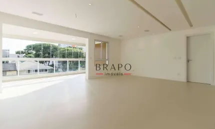 Apartamento com 4 dormitórios à venda, 158 m²- água verde - curitiba/pr