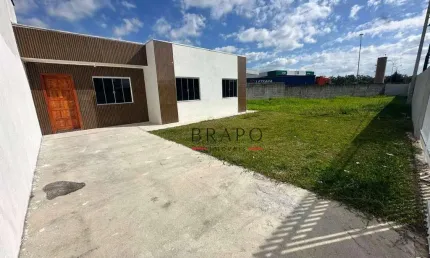 Casa com 3 dormitórios à venda, 64 m² - Planta Quississana - São José dos Pinhais/PR