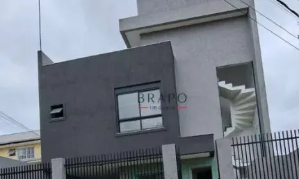 Sobrado com 3 dormitórios à venda, 127 m² - uberaba - curitiba/pr