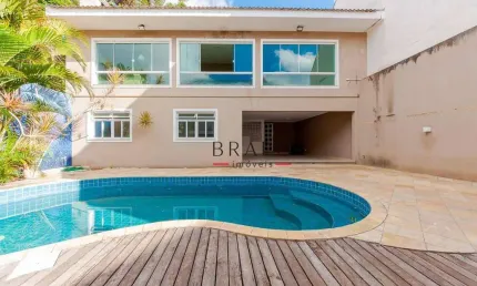 Casa com 4 dormitórios para alugar, 500 m² - abranches - curitiba/pr