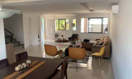 Sobrado com 5 dormitórios para alugar, 314 m² - campo comprido - curitiba/pr
