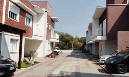 Sobrado com 3 dormitórios à venda, 168 m² - campo comprido - curitiba/pr