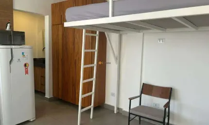 Apartamento Decorado e Completo para Aluguel – Conforto e Estilo em 25 m²