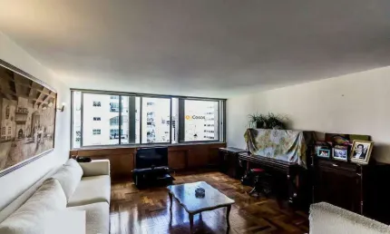 Apartamento para alugar com 230m², 3 quartos e 2 vagas - SEMIMOBILIADO