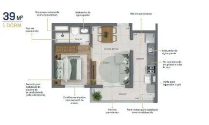 Apartamento à venda, 1 quarto, 1 suíte, ipiranga - são paulo/sp