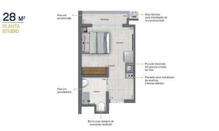 Apartamento à venda, 1 quarto, 1 suíte, Ipiranga - São Paulo/SP