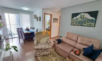 Apartamento com 02 dormitórios, uma suíte e 02 vagas