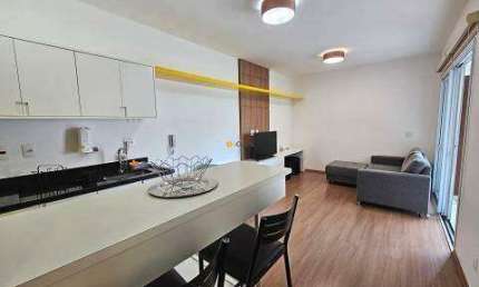 Studio próximo ao metro Brigadeiro 1 suíte, 1 vaga, vista linda!