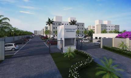 Apartamento para Venda em Várzea Grande, Costa Verde, 2 dormitórios, 1 banheiro, 1 vaga