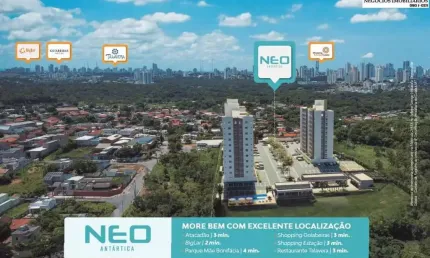 Apartamento para venda em cuiabá, condomínio neo antartica