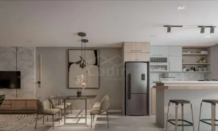 Apartamento 2 dormitórios com 1 suíte em gravatá, navegantes/sc