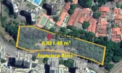 Terreno à venda na Rua Francisco Ricci, Gleba N5, Vila Ema, São José dos Campos