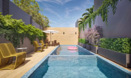 Casa Duplex ou Garden - Bairro Floresta - 02 dormitórios - 81,97m² e 49,78m².