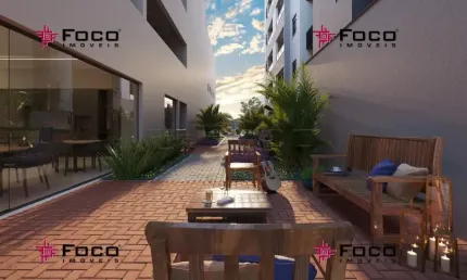 Apartamento Parque Industrial com 02 dormitórios - 01 suíte - 54m².