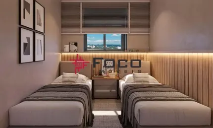 Apartamento à venda no Jd das Industrias com 02 dormitórios sendo 01 suíte e varanda gourmet - 54m².