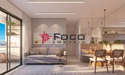 Apartamento à venda no jd das industrias com 02 dormitórios sendo 01 suíte e varanda gourmet - 54m².