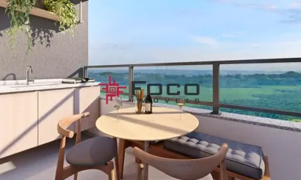 Apartamento à venda no Jd das Industrias com 03 dormitórios sendo 01 suíte e varanda gourmet - 66m².