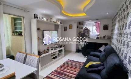 Apartamento 3 dormitórios sendo 1 suíte à venda - 69m² por R$ 390.000,00 - Paulicéia - SBC