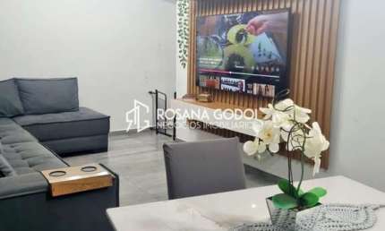 Porteira Fechada! Casa Térrea na Vila Flórida em SBCampo/SP
