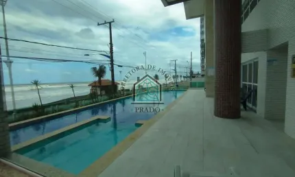 Apartamento com Vista para o Mar - Centro/Mongaguá - Com Piscina