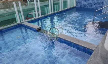 Apartamento no Centro de Mongaguá - 2 quadras da Praia - 2 Dorms.