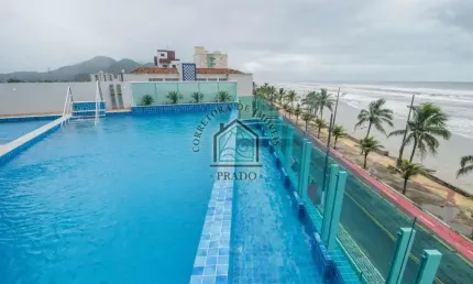 LINDO APARTAMENTO COM VISTA PARA O MAR - 2 DORMS - PISCINA