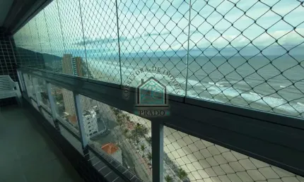 FRENTE PRAIA - ANDAR ALTO - SACADA GOURMET - V.ANHANGURA-MONGAGUÁ