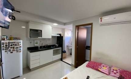 Kitnet toda mobiliada no Spot Smart Home em Cidade Universitária - Anápolis - GO