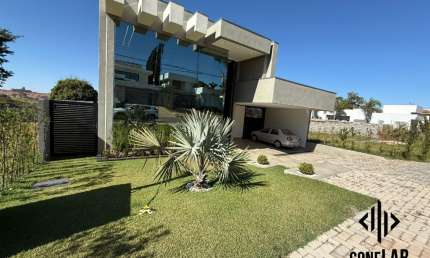 Casa em condomínio fechado com 3 quartos à venda na Alameda Gerbera, 12, Residencial Rose's Garden, Anápolis